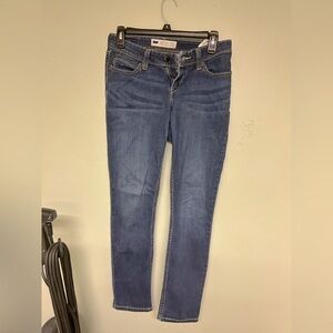 Levi's Dark Blue Straight Leg Women's Jeans